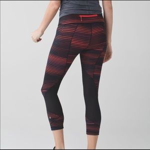 Lululemon Pace Rival Crop Size 12